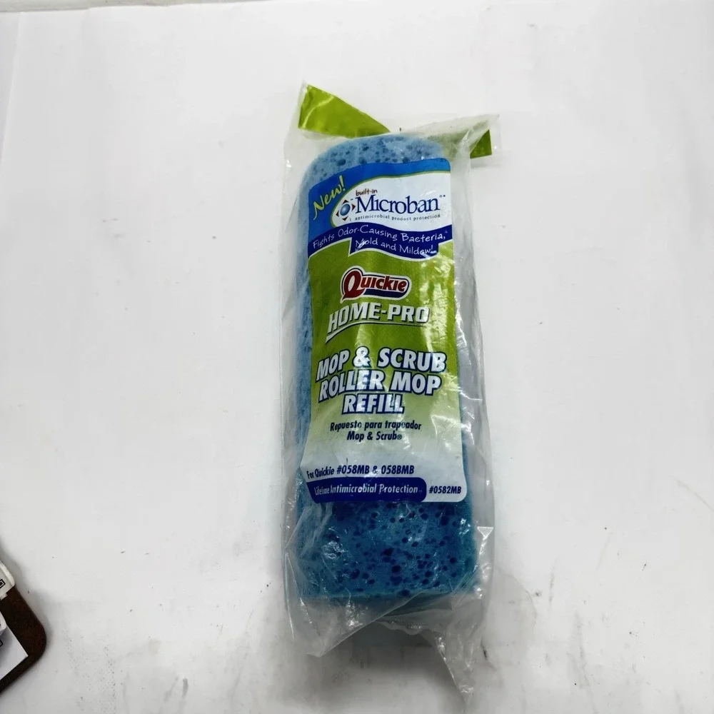 Quickie Homepro Roller Mop Refill Type M Fits Mop #058MB 058BMB Clean Smart NEW